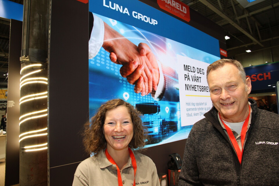 Markedssjef Margrethe Ekbråten og daglig leder Lars Habberstad i Luna Group Norge, er glad for utfordrende dialoger med unge håndverkere. Markedssjef Margrethe Ekbråten og daglig leder Lars Habberstad i Luna Group Norge, er glad for utfordrende dialoger med unge håndverkere.