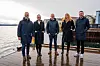 Fra venstre: Frode Steinsvik, COO i Advansia; Dordi Storvik, styreleder og CLO i XPRO; Christopher Klepsland, adm. dir. i Advansia; Ingvild Vikenes, direktør for strategi og forretningsutvikling i Advansia and Vegard Storvik, adm. dir. i XPRO. Foto: Elvin Jamakosmanovic