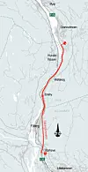 Ny E6 mellom Lillehammer og Øyer. Illustrasjon: Nye Veier