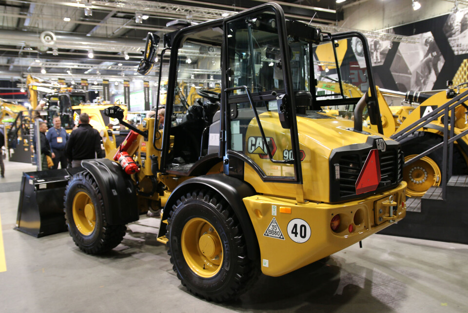 Hjullastermodellene Cat 906 og 908 er bestselgere for Pon Equipment. Sistnevnte er på plass på Vei og Anlegg. Hjullastermodellene Cat 906 og 908 er bestselgere for Pon Equipment. Sistnevnte er på plass på Vei og Anlegg.