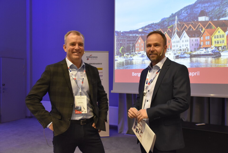 Rundt 330 deltagere er samlet på Norgehus-kogressen på Scandic Ørnen i Bergen.