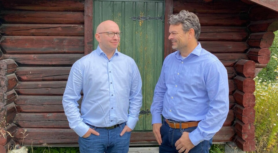 T.v. Pelle Haukaas (konsulentsjef) og Per Ole Otterness (Business Area Manager). T.v. Pelle Haukaas (konsulentsjef) og Per Ole Otterness (Business Area Manager).