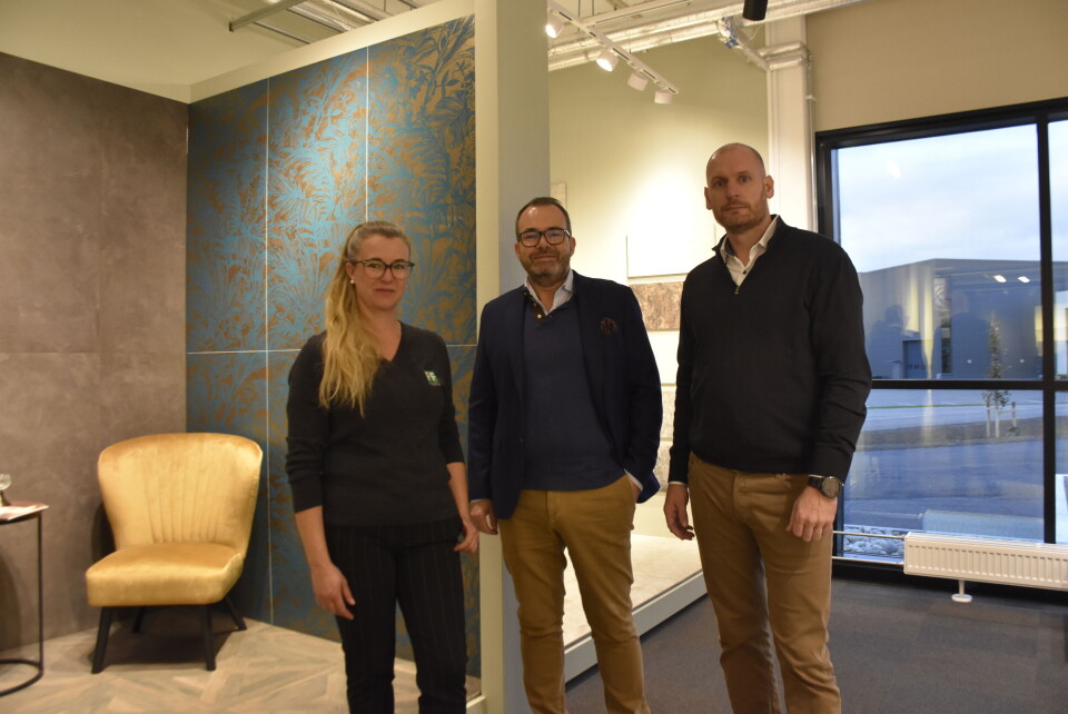 Cathrine Småbrekke (f.v.), Kjell Paulsrud og Henning Jansen.