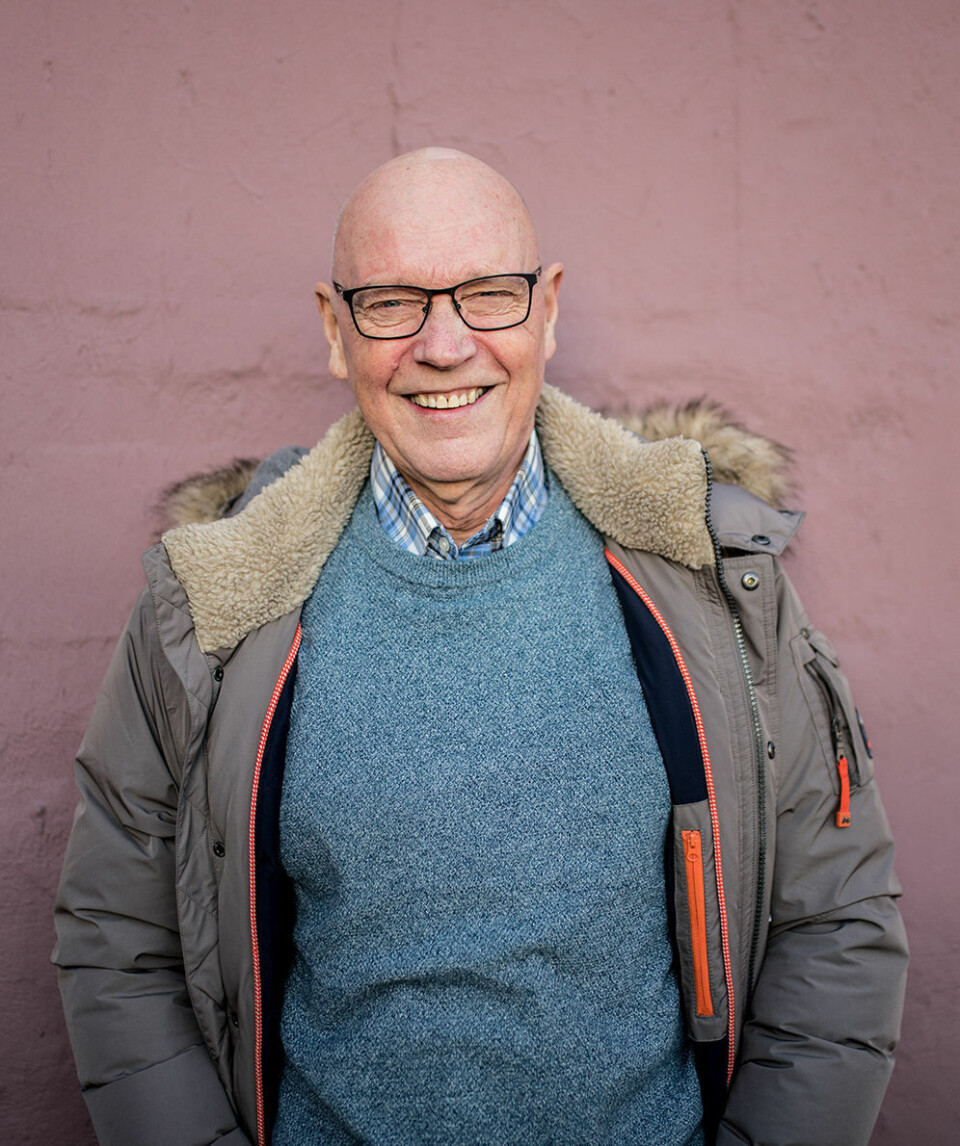 Jens Eirik Nilsen (71) ble kalt «Kull-Nilsen» 70-tallet. I dag jobber han blant annet med med reduksjon av SO₂ og NOX-utslipp, ENØK, renseanlegg og karbonfangst. Klikk for større versjon
