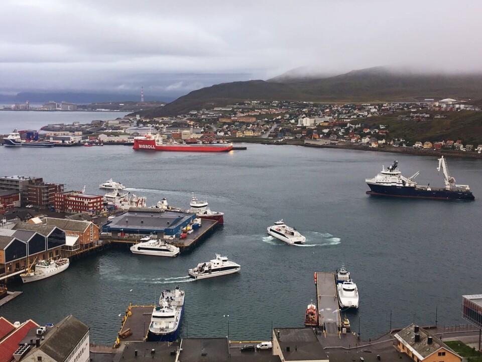 Hammerfest havn.Jon Helge Løkke, Hammerfest Havn KF. Hammerfest havn.