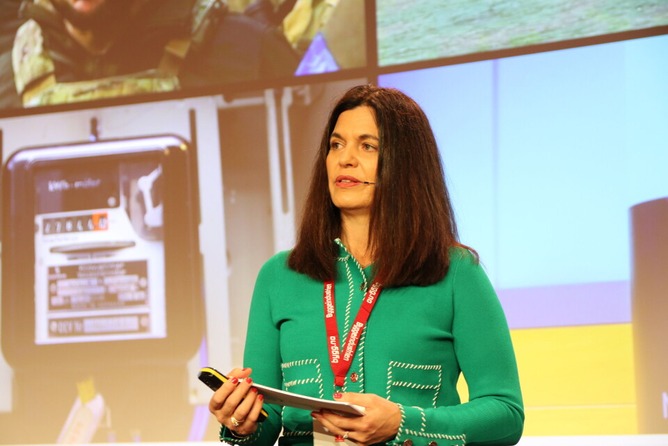 Administrerende direktør Nina Solli i Byggenæringens Landsforening advarer om alvorlige konsekvenser av regjeringens foreslåtte innstramminger på innleieregelverket. Administrerende direktør Nina Solli i Byggenæringens Landsforening advarer om alvorlige konsekvenser av regjeringens foreslåtte innstramminger på innleieregelverket. Foto: Arve Brekkhus