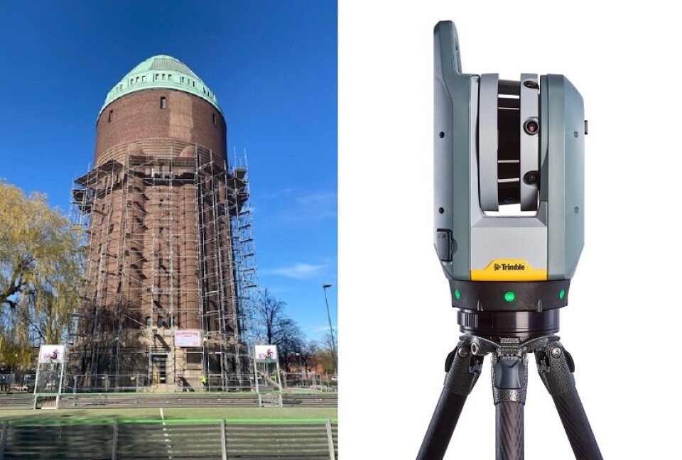HAKI 3D-skannerteknologien kommer til sin rett i byggeprosjekter