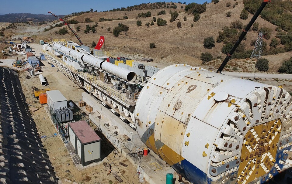 TBM boret 28,5 meter på én dag - ny verdensrekord Foto: Kolin Construction