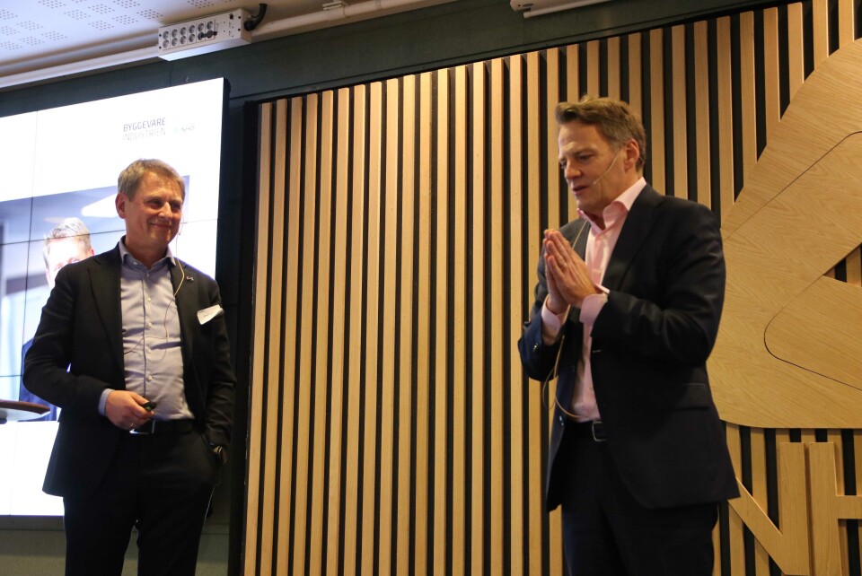 Bjørnar Gulliksen (t.v. ) og Jøns Sjøgren.