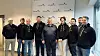 Representanter fra Arve Ståle Olsen AS og Sonshus AS sammen med Trond Erik Skarshaug, Ole Håvard Olsen og Per Arne Meek fra VestlandsHus. Foto: VestlandsHus