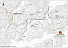 Fiskefjordtunnelen mellom Kanstadbotn og Fiskefjorden blir 9,7 kilometer lang og er den lengste tunnelen i OPS-prosjektet. Illustrasjon: Statens vegvesen.