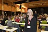 Lene Jønsson, daglig leder i Samarbeid for sikkerhet i bygg og anlegg (SfSBA) åpnet årets HMS--konferanse på Lillestrøm.