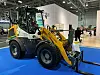 Liebherr viser frem den elektriske hjullasteren 507E under Vei og Anlegg.