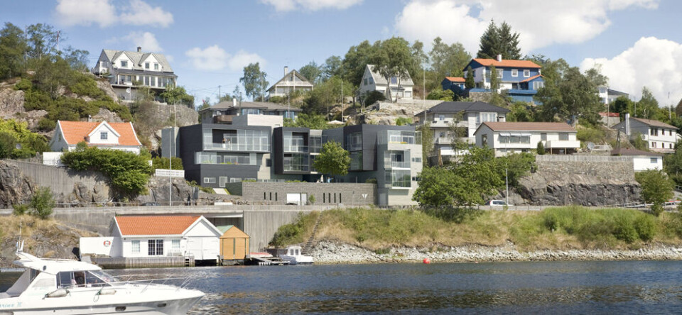 NCC bygger boligblokk i Bergen