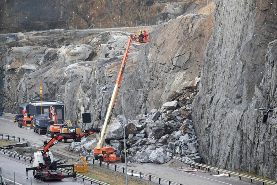 E18 i Larvik åpen igjen