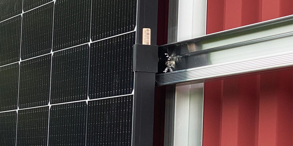 SFS presenterer sitt nyeste produkt NV3 Solar RGRIP