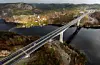 Trysfjordbrua er den største konstruksjonen i prosjekt E39 Kristiansand vest - Mandal øst.