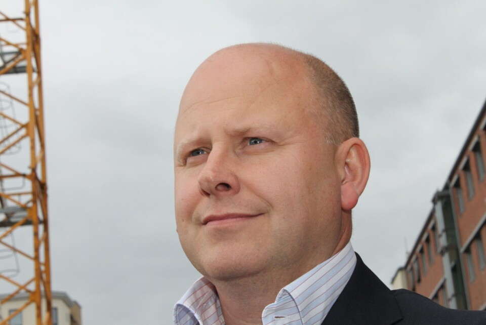 Baard Schumann, administrerende direktør i Selvaag Bolig.