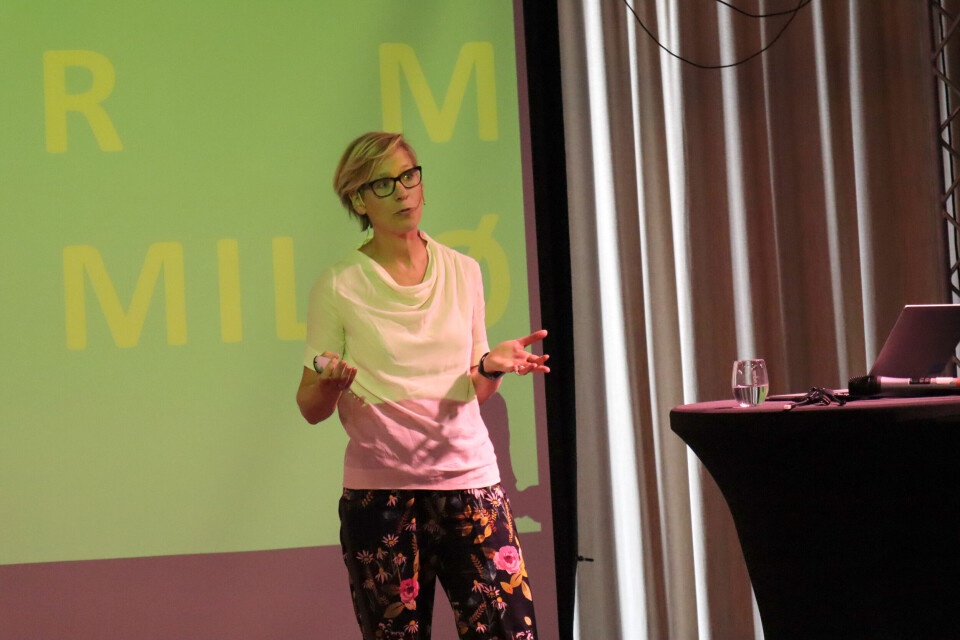 Tonje Frydenlund daglig leder i Snøhetta. Foto: Svanhild Blakstad