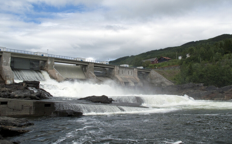 Vannkraft er viktig for Norge. Her fra Hunderfossen kraftstasjon i Gudbrandsdalslågen.