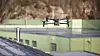 Inotek termograferer byggets klimaskjermer ved hjelp av drone. Foto: Lett-Tak Systemer/Inotek