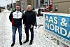 Robert Norbeck (t.v.) og Ole Martin Haug. Foto: Aas og Nordal Entreprenørforretning