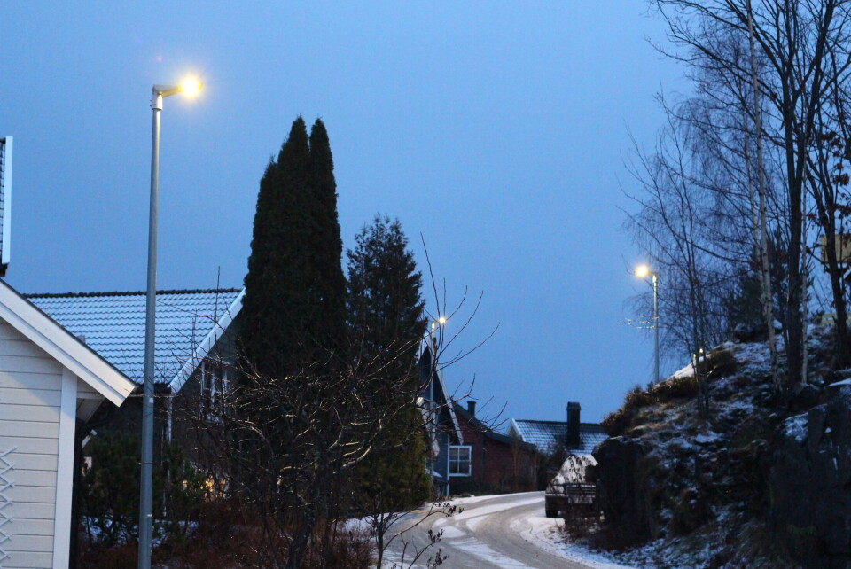 Skrur på lyset i Arendal