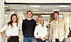 Ingebjørg Daae, COO, (f.v.), Oskar Sjøgren, head of CS, Janne Aas-Jakobsen, CEO og Jørgen Skogan, head of growth UK. Foto: Consigli