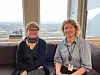 Prosjektleder Karoline Petersen har ledet prosjektet i OBOS, her sammen med miljødirektør Birgitte Molstad. FOTO: OBOS