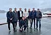 Her er teamet som skal jobbe med Bodø havn. Fra venstre: Bjørn Olav Susæg (Nordic), Sevrin Gjerde (Multiconsult), Erik Urheim (Nordic), Erlend Willumsen (Bodø Havn), Marius Wikberg (Bodø Havn), Jan Ove Tangstad (Bodø Havn), Bjarne Fjærtoft (Multiconsult) og sittende foran Jon-Arne Nymo (Bodø Havn)