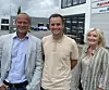 Sweco etablerer seg med kontor i Sandefjord. Fra venstre: Tore Øverås (regionleder), Rikard Lund og Anita Pedersen. Foto: Sweco