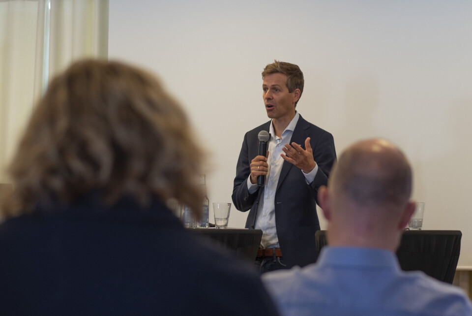 Samferdselsminister Knut Arild Hareide (Krf).