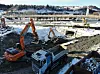 Trym Anlegg utbedrer E6 Sluppen-krysset. Foto: Trym Anlegg
