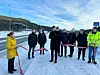 Mandag åpnet samferdselsminister Jon-Ivar Nygård E16 mellom Fagernes og Øylo i Valdres. Foto: Kristoffer Rød-Lindberg, Samferdselsdepartementet