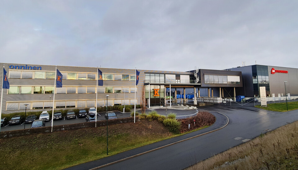 Onninens hovedkontor på Skedsmokorset.