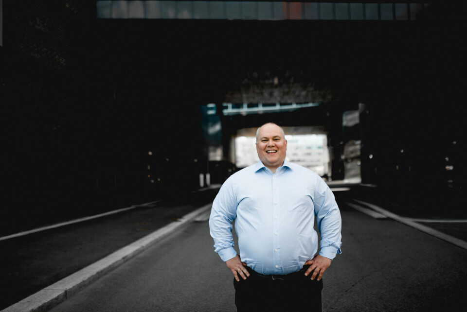 Administrerende direktør i COWI, Marius Weydahl Berg. Foto Ragnhild Heggem Fagerheim Klikk for større versjon