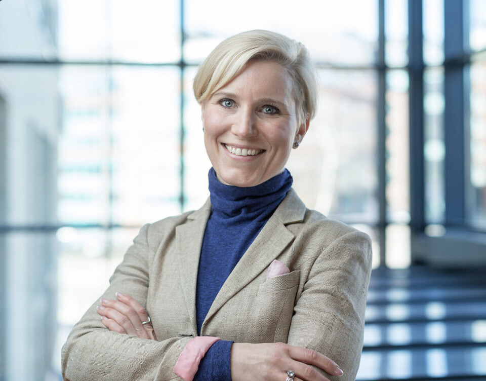 Birgit Farstad Larsen, divisjonsdirektør for Bygninger i COWI. Klikk for større versjon