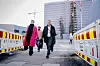 Leder i LO stat Egil André Aas på vei inn til forhandlingene om årets lønnsoppgjør i staten. Foto: Stian Lysberg Solum / NTB