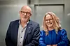 Gudmund Roen, daglig leder i Hæhre Entreprenør, og Gry Lene Kløvstad, leder for HR i HI Entreprenører. Foto: privat.