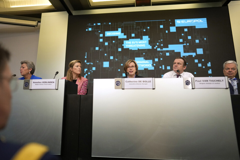 Europol: Kriminelle nettverk truer EUs indre sikkerhet