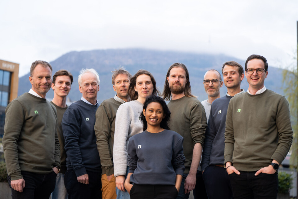 Geir Torgersen (fra venstre), Stijn Verhagen, Rolf M. Monsen, Werner Svellingen, Ida Haveraaen, Mathusha Sivipalan, Mattias Enggaard, Jonas Aas Torland, Lars Sperrevik og Helge Jørgensen utgjør en stor del av dagens team i . Geir Torgersen (fra venstre), Stijn Verhagen, Rolf M. Monsen, Werner Svellingen, Ida Haveraaen, Mathusha Sivipalan, Mattias Enggaard, Jonas Aas Torland, Lars Sperrevik og Helge Jørgensen utgjør en stor del av dagens team i 7Analytics. Foto: 7Analytics