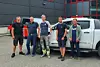 Richard Modalen, Egil Johnsen, Alex Grulbrandsen, Tommy Skeie og Frank Olsen. Foto: Lanskapsentreprenørene