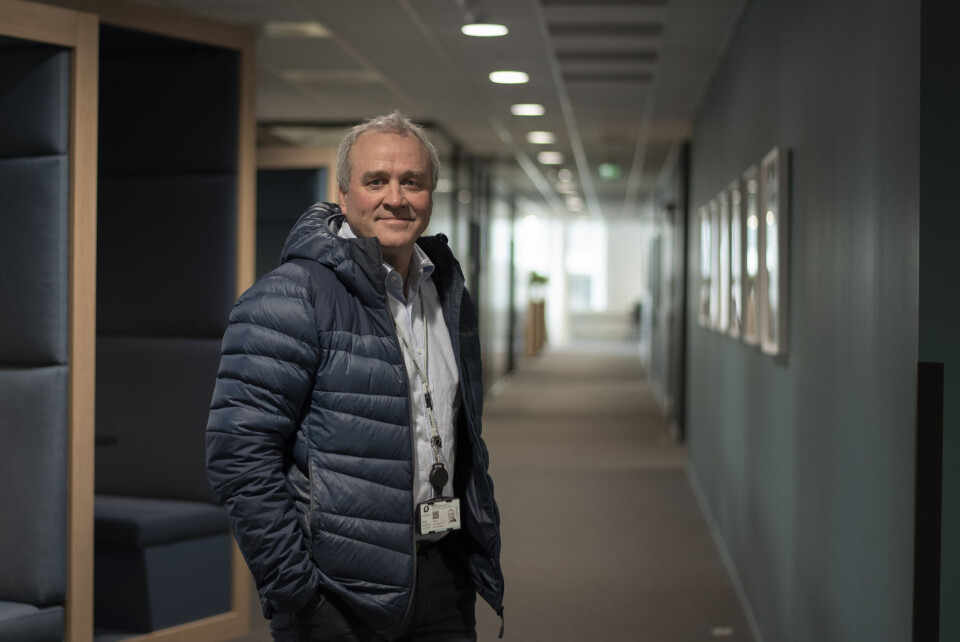 Direktør for anlegg i Skanska Norge, Anders Geirsta. Direktør for anlegg i Skanska Norge, Anders Geirsta.