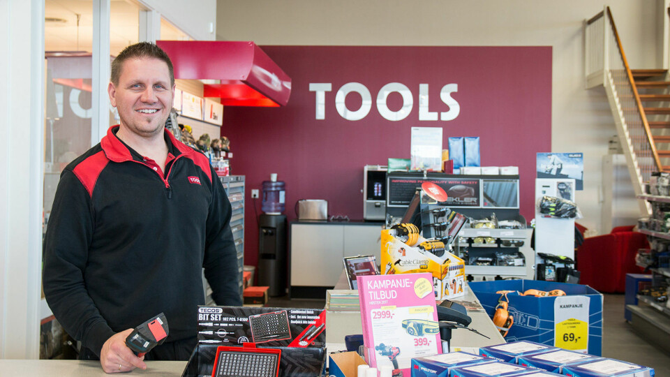 Hos Ståle Hagen i TOOLS-butikken på Hamar vil du kunne prøve ut det nye varmekameraet. Klikk for større versjon
