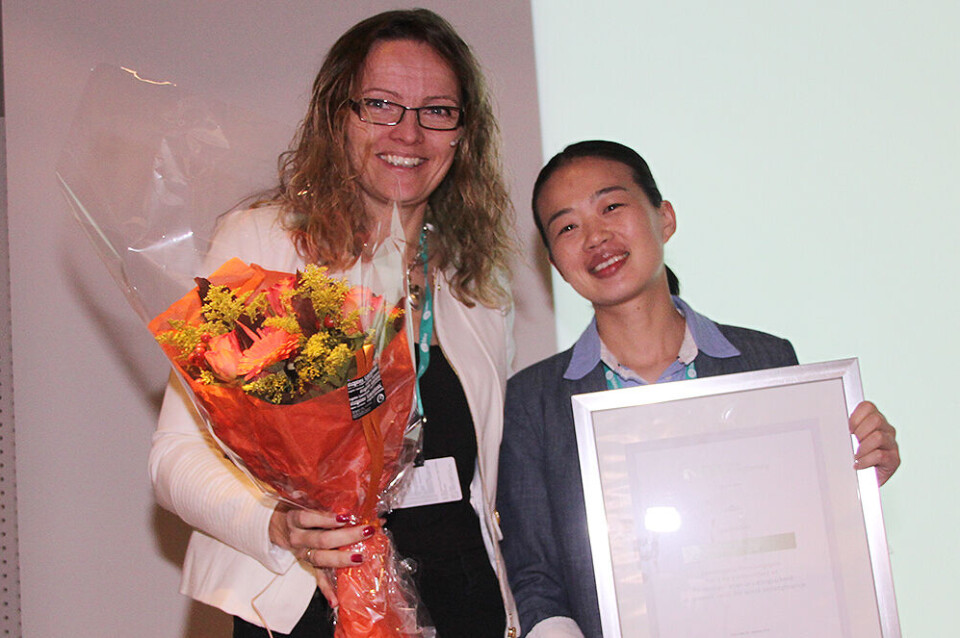 Kjersti Kvalheim Dunham og Ya Peng