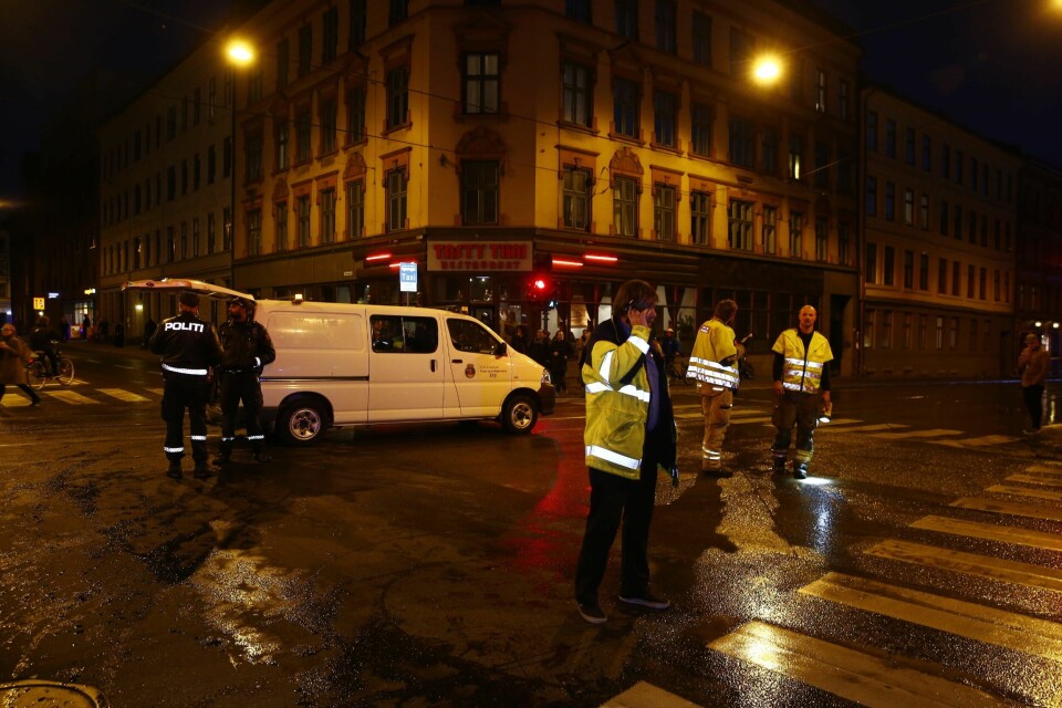 Det er begrenset fremkommelighet i området i krysset Sannergata og Toftes gate, og mot Thorvald Meyers gate på grunn av vannlekkasjen.