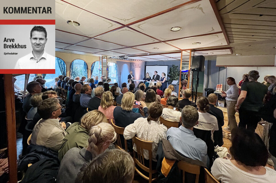 Byggenæringen markerte seg