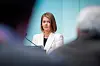 Sentralbanksjef Ida Wolden Bache. Norges Bank bommet på valutaprognoser og satte opp renten for sent, ifølge Norges Bank Watch. Foto: Ole Berg-Rusten / NTB