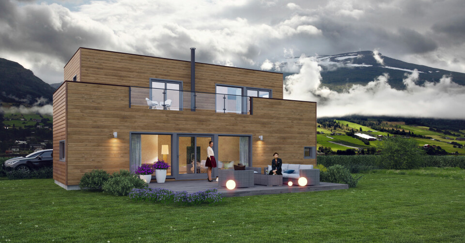 Husmodellen Kuba fra Nordbohus.