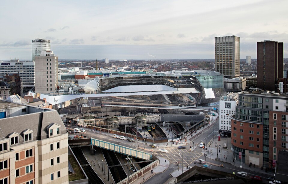 New Street Station i Birmingham. Klikk for større versjon